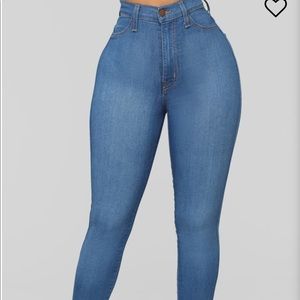 Fashion Nova Classic High Waist Skinny Jeans